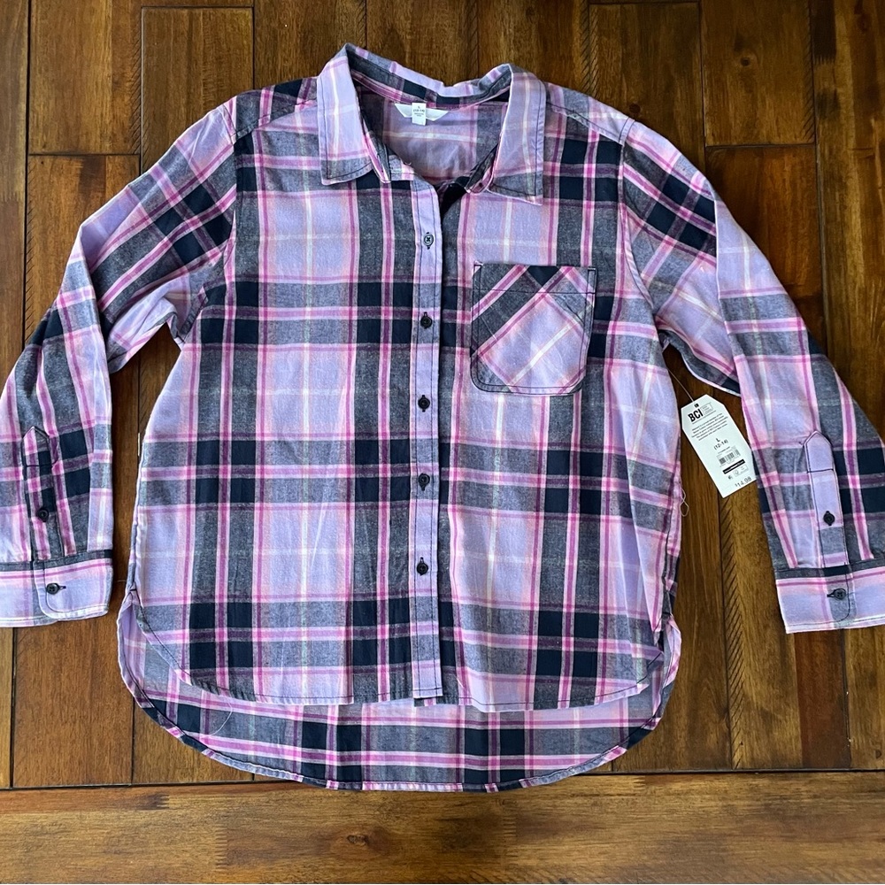 TT Flannel shirt, size L